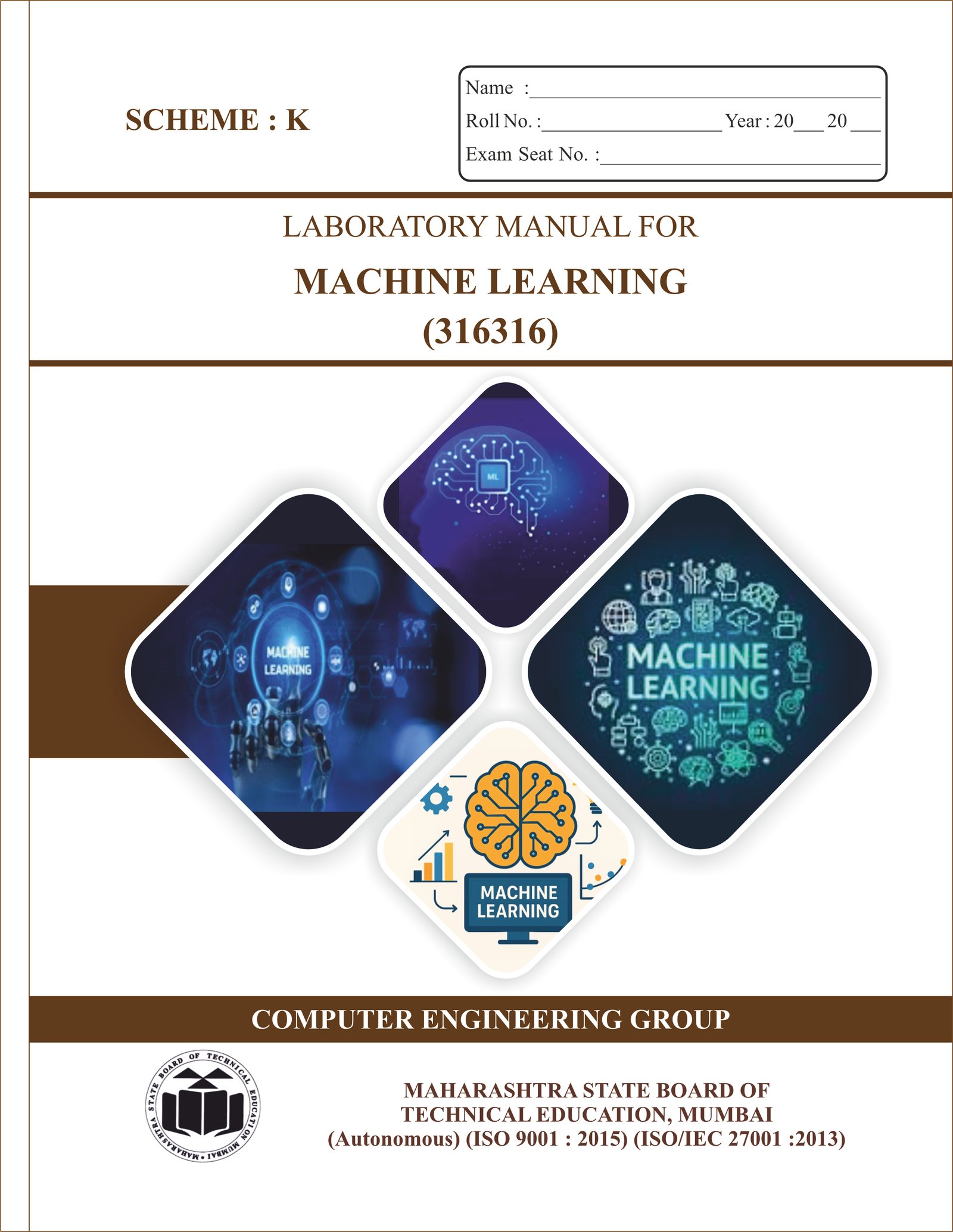 316316 - Machine Learning (Elective)